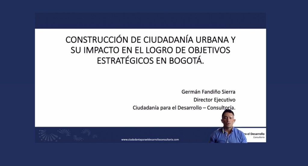 Los invitamos a ver y compartir los vídeos del panel: ICCCASU 2021: Urbanity and Governance in Brazil and Bogotá D.C.